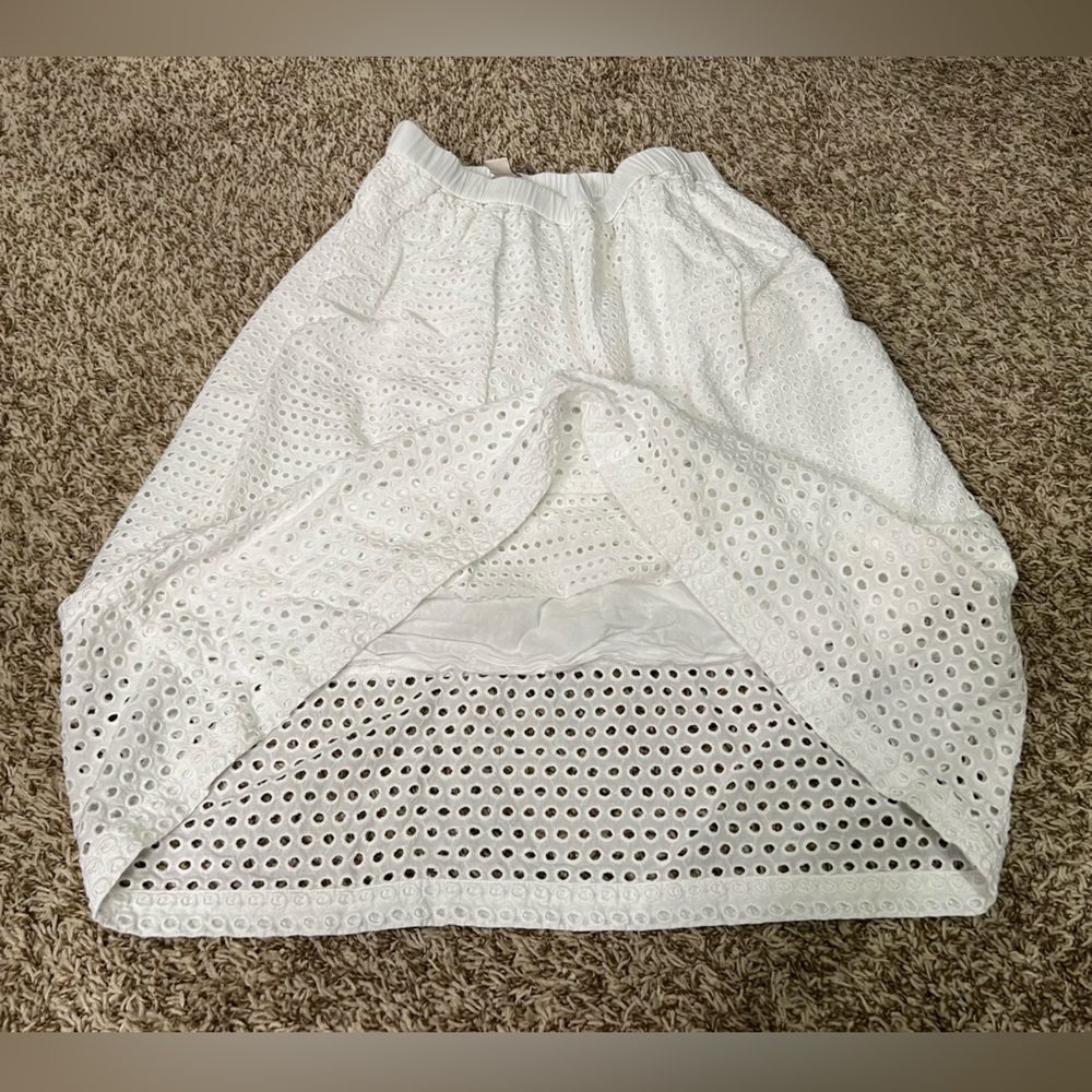 J. Crew Eyelet Skirt NWOT - Picture 3 of 5